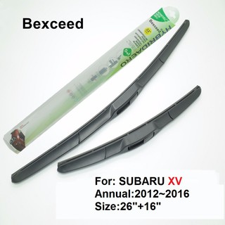 For SUBARU XV 26"+16" Bexceed all season Windshield Hybrid wiper Blade 2012~2016