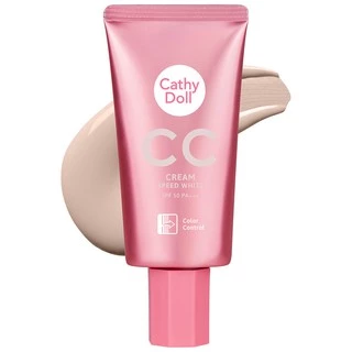 karmart CC Cream SPF50+ PA+++ Cathy Doll Speed White (Ver.2)ซีซีครีมปรับผิวใส พร้อมกันแดด มี 4 สีให้เลือก