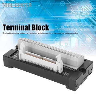 อะแดปเตอร์เชื่อมต่อ 40 Pin Breakout Din Rail Mounting Idc40P}Dk