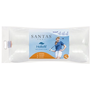 SANTAS หมอนรองเข่า รุ่น HOLLOFIL ขนาด 12x26x3.5 นิ้ว แถมฟรี ปลอกหมอนในแพ็ค คละลาย