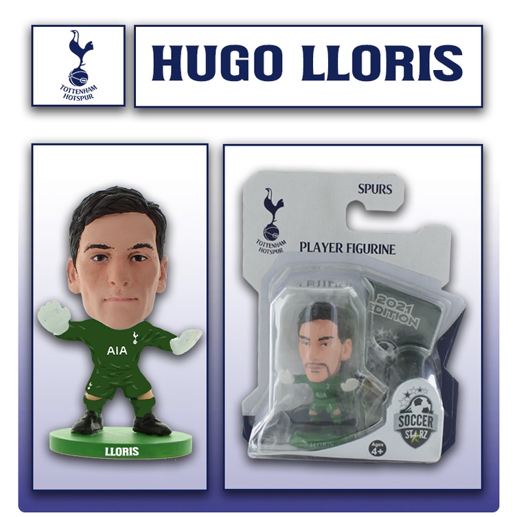 โมเดลนักฟุตบอล SoccerStarz ลิขสิทธิ์แท้จากสโมสร Tottenham Hotspur - Hugo Lloris 2022