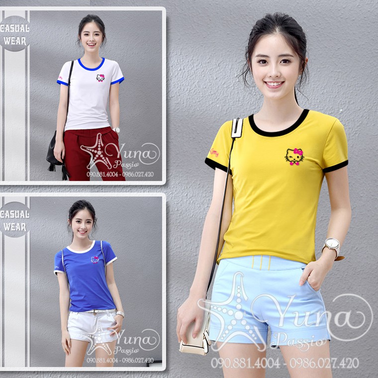 เสื้อเชิ้ตผ้าฝ้ายไทยปักลายคิตตี้พรีเมี่ยม-ฟอร์มใต้52กิโลกรัม