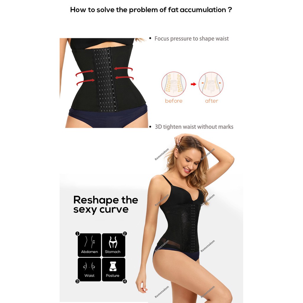 Waist Trainer Body Shaper Corset Women Shapers Slimming Tummy Girdles