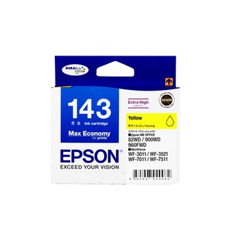 EPSON INK CARTRIDGE T143490 Model : T143490 Vendor Code : C13T143490 YELLOW INK CARTRIDGE-DFP2(S SIZE)ME900WD,ME960FWD