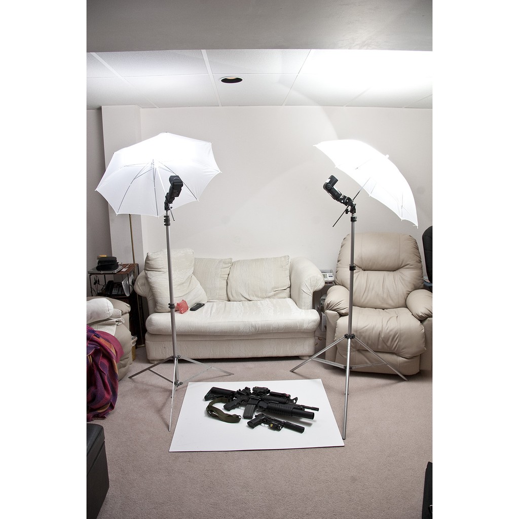 ร่มสตูดิโอทะลุสีขาว ร่มคุณภาพสูง 33 