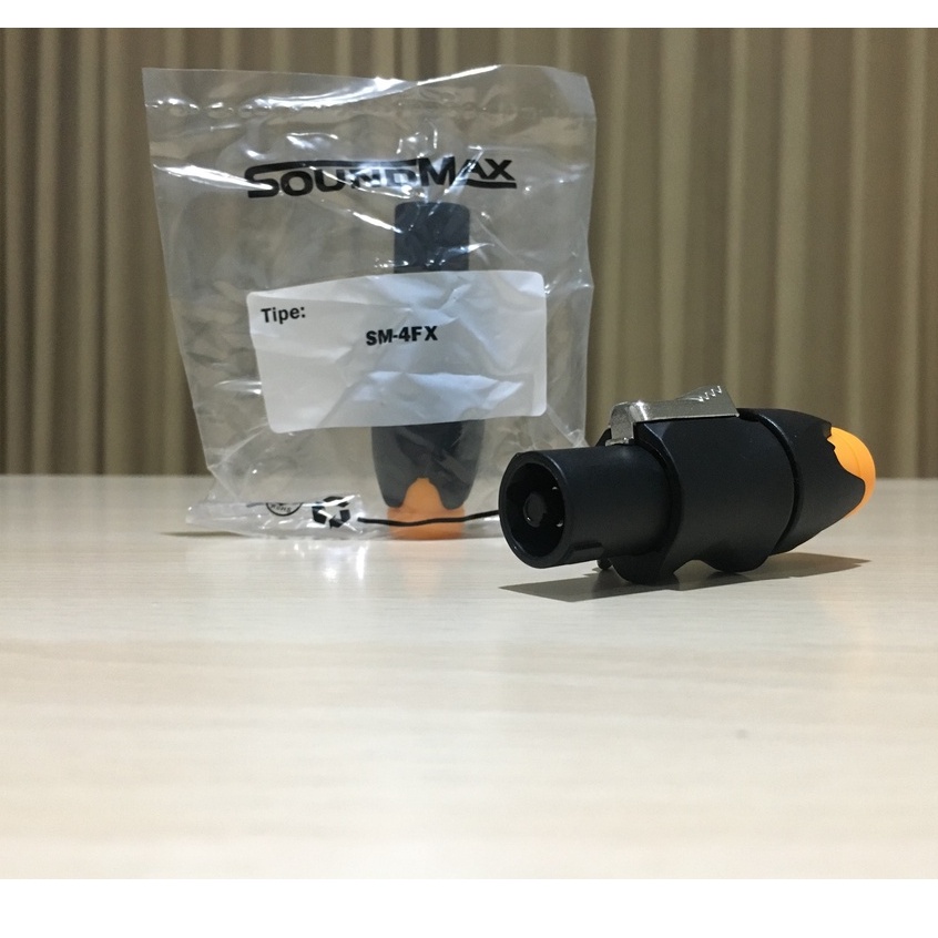 แจ็ค SPEAKON SPIKON ชาย 4 PIN SOUNDMAX SM-4FX