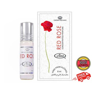 น้ำหอม Oil Perfume AL REHAB กลิ่น RED ROSE 6 ml.