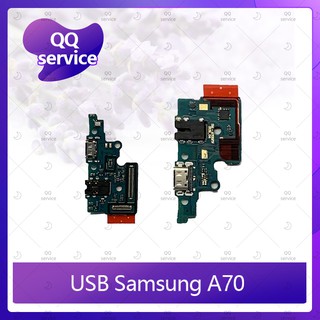 USB Samsung A70/A705 อะไหล่สายแพรตูดชาร์จ แพรก้นชาร์จ Charging Connector Port Flex Cable（ได้1ชิ้นค่ะ) QQ service