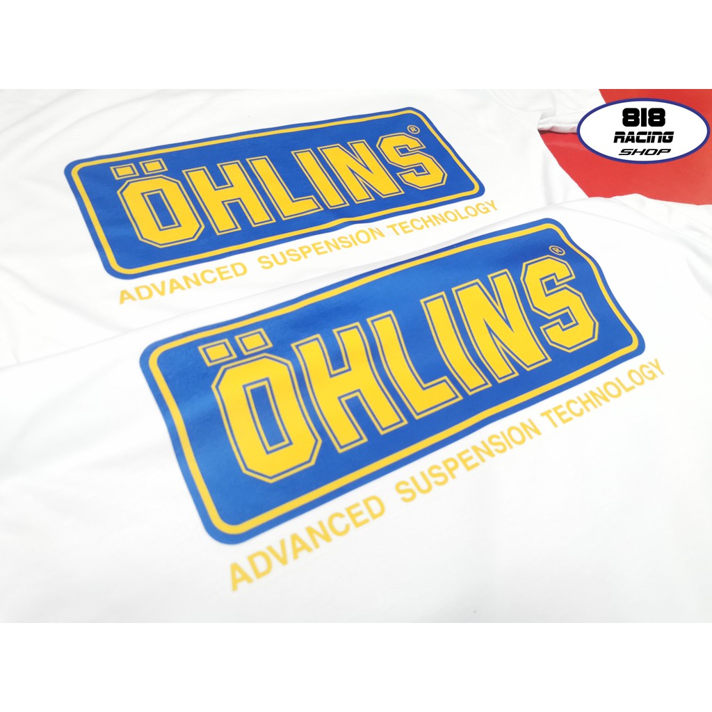 เสื้อยืด RACING เสื้อซิ่ง [OHLINS] #4