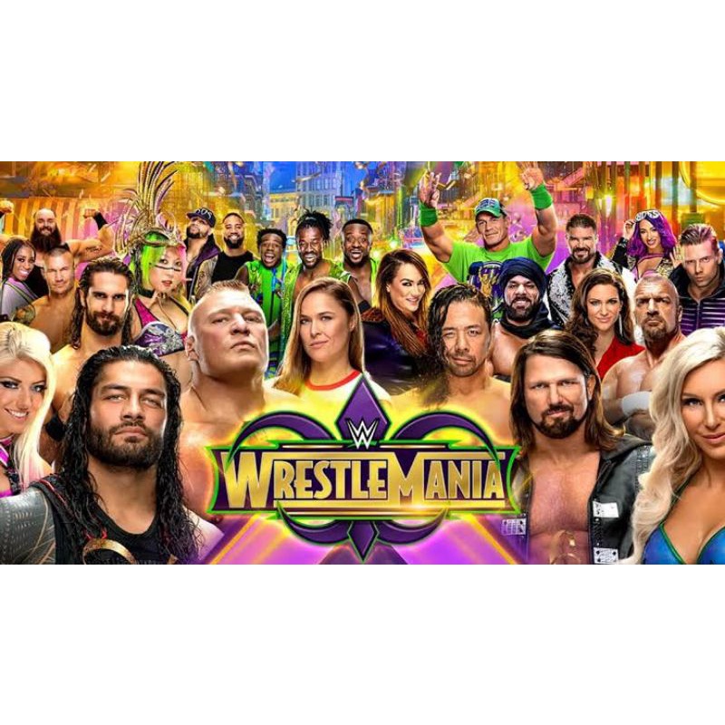 dvd มวยปล้ำ wrestlemania34