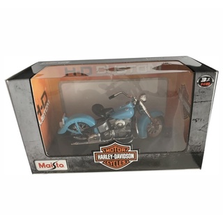 รถมอเตอร์ไซค์ 1:18 1953 74FL Hydra Glide (Harley-Davidson] [Maisto]