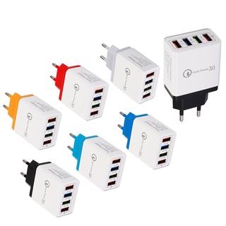 หัวชาร์จ 4 USB Charger หัวชาร์จไฟบ้าน ปลั๊กชาร์จ