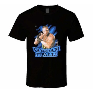 [COD]ใหม่ เสื้อยืดคอกลม ผ้าฝ้ายแท้ 100% ใส่สบาย เข้ารูป พิมพ์ลาย Rob Van Dam Van Dam It All Wr แฟชั่นสําหรับผู้ชายS-5XL