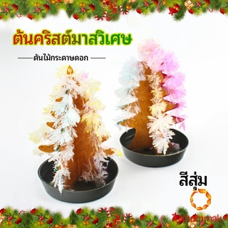 Khummak ต้นคริสต์มาสวิเศษ ต้นไม้กระดาษดอก ของขวัญแสนสนุก  magical christmas tree