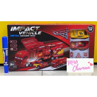 Chamaa IMPACT VEHICLE CONTAINER TRUCK CARS รถตู้คอนเทนเนอร์บรรทุกรถ