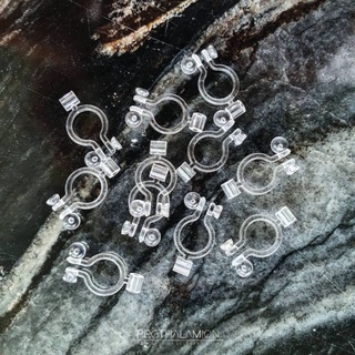 Clip Earrings Clear Accessories อะไหล่ ต่างหู ตุ้มหู หนีบ สีใส สำหรับ ต่างหู ตะขอ คนไม่เจาะหู