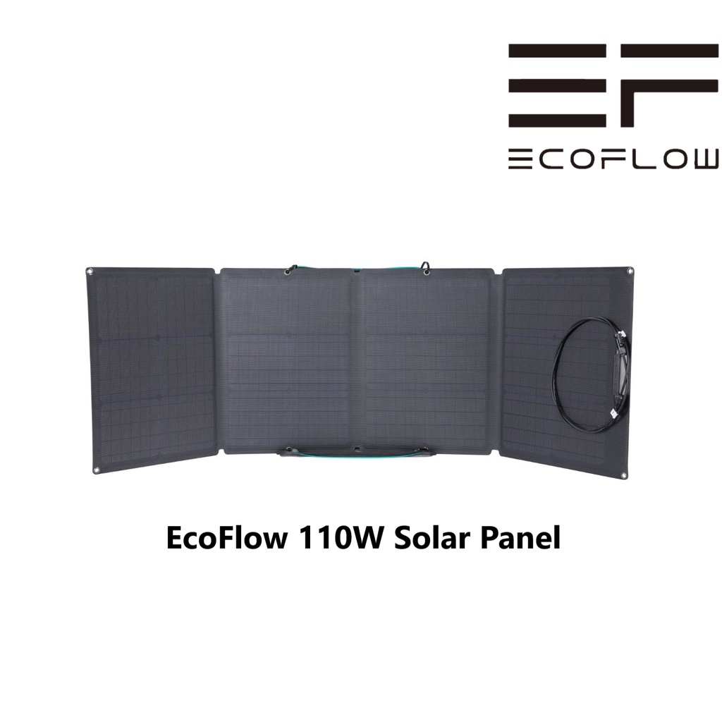 (พร้อมส่ง) EcoFlow 110W Solar Panel โซลาเซลล์พกพา