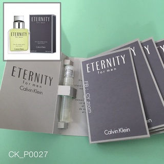 น้ำหอม Calvin Klein Eternity for Men EDT 1.2 ml (หัวสเปรย์)