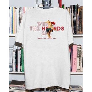 พร้อมส่ง Where Is The Hounds Are Basic Tee (Design1)ใส่โค้ด REV60AUGลดสูงสุด60.-