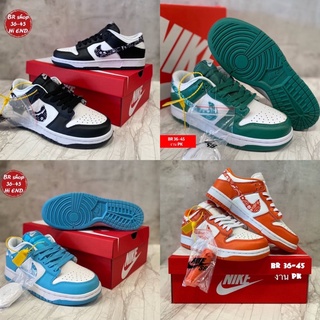 ถูกสุดๆ!New🎈 Jordan dunk low (ข้อสั้น) ไซส์ 36-45 Hiend(+1ไซส์จากไซส์ปกติ)รองเท้าผ้าใบผู้ชาย แล้วก็ผู้หญิง