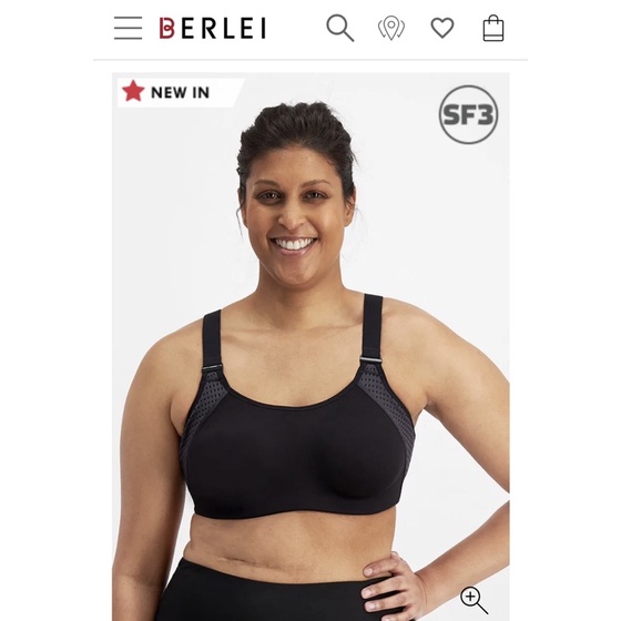 Sport Bra Berlei size 10D (32D) แท้Australia