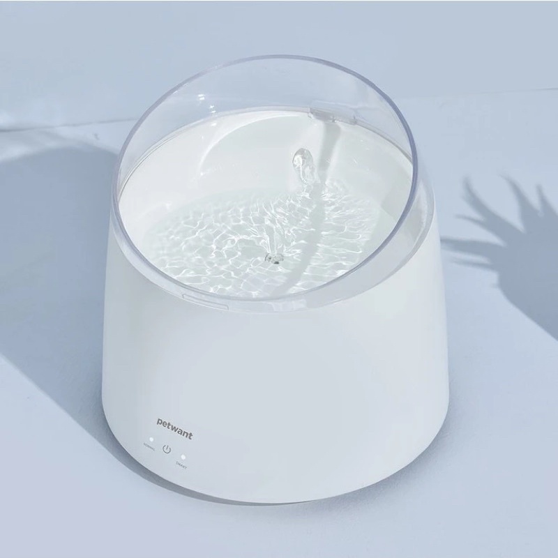[ของแท้ 100%] PETWANT W2 น้ำพุสำหรับสัตว์เลี้ยง พร้อมแสง UV ฆ่าเชื้อ