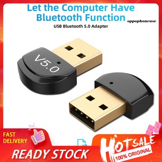 Dnpj อะแดปเตอร์รับส่งสัญญาณไร้สาย USB บลูทูธ 5.0 ขนาดเล็ก แบบพกพา สําหรับ PC