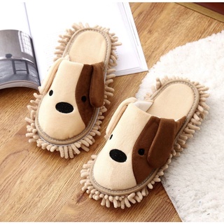 รองเท้าถูพื้น ไมโครไฟเบอร์ Microfiber slipper (รองเท้าดูดฝุ่น)