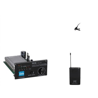 TEV TB-700/TR-316 Clip Microphone+Wireless Receiver Module  ไมค์ลอยหนีบปกเสื้อพร้อมตัวรับสัญญาณ