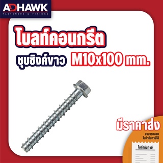 ADHAWK โบลท์ สำหรับยึดพื้นคอนกรีตM10x100 mm.Concrete Bolt (ราคาต่อตัว)