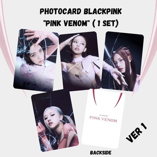 Blackpink PHOTOCARD: พิงค์เวน่อม (1 ชุด)