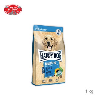 [MANOON] HAPPY DOG NaturCroq Junior 1kg สำหรับลูกสุนัข อายุ 7-18 เดือน