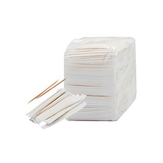 ไม้จิ้มฟันซองขาว แพ็ค 500 ชิ้น/Toothpick white envelope, pack of 500 pieces