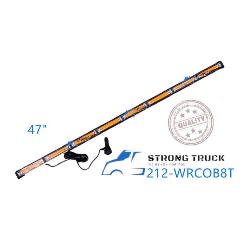 WARNING LIGHT BAR COB 8T ไฟฉาย 12-24V