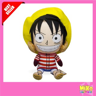 ตุ๊กตา Onepiece Luffy วันพีช ลูฟี่ ชุดโค้ท ขนาด 13 นิ้ว / ของเล่น ของเล่นเด็ก ของขวัญ งานป้าย ลิขสิทธิ์แท้