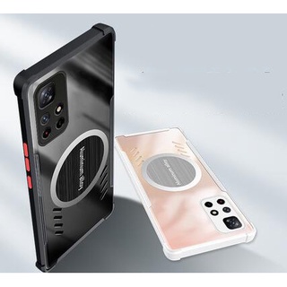 เคสแข็ง ขอบซิลิโคน อะคริลิค กันกระแทก สําหรับ Xiaomi POCO M4 Pro M3 Pro Redmi Note 11 10 POCO X3 GT POCO X4 GT POCO F3 POCO F2 Pro POCO F4 POCO F4 GT