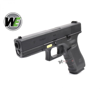 WE GLOCK17 GEN4 GBB แถมอุปกรณ์พร้อมเล่นครบชุด ,ของเล่นบีบีกัน