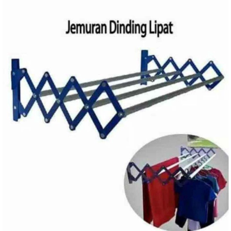 FOLDING WALL CLOTHING RACK