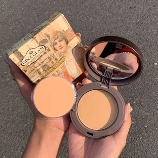 แป้งพัฟ GINA GLAM pressed powder G40 แป้งพัฟ แป้งผสมรองพื้นที่ดีที่สุด ปกปิดเรียบเนียน คุมมัน
