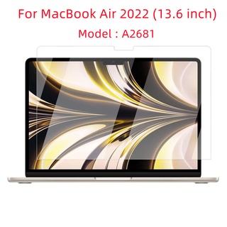 For M2 Chip 2022 Apple MacBook Air 13.6 A2681 Tempered Glass Screen Protector 13.6 Inch Protective Film