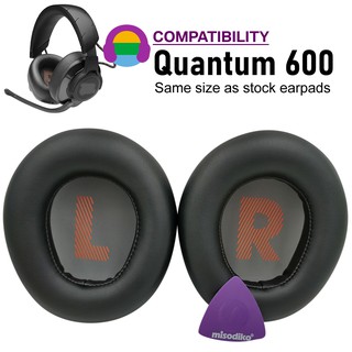 Misodiko แผ่นครอบหูฟัง แบบเปลี่ยน สําหรับ JBL Gaming Headset Quantum 600