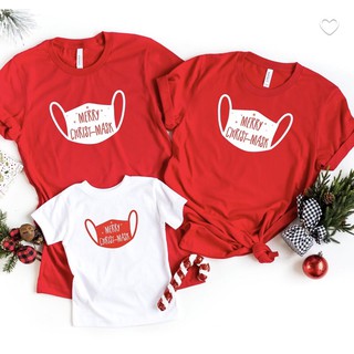 Merry Christ-Mask Family Covid Matching Shirt| Christmas Tshirt| 199 each. Sold Per Piece