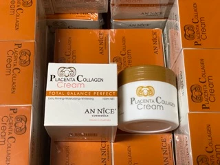 ใหม่ล่าสุด ครีมรกแกะ เสริมหน้าขาว AN NICE' PLACENTA COLLAGEN CREAM แอนน์ นิเซ่ ขนาด100ml