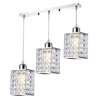 โคมไฟช่อ ไฟช่อ INOVA MP815 สีขาวใส 3 หัว โคมไฟภายใน โคมไฟ หลอดไฟ MULTI-PENDANT LAMP INOVA MP815 3-LIGHT CLEAR