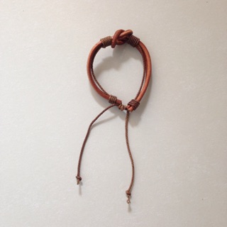 Inf leather bracelet