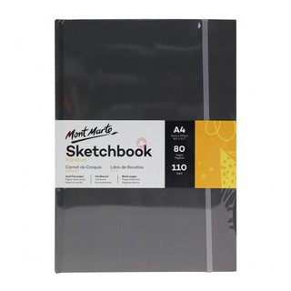 Mont Marte สมุดสเก็ตช์ปกแข็ง A4 110 แกรม Mont Marte Hardcover Sketchbook A4 110 grams