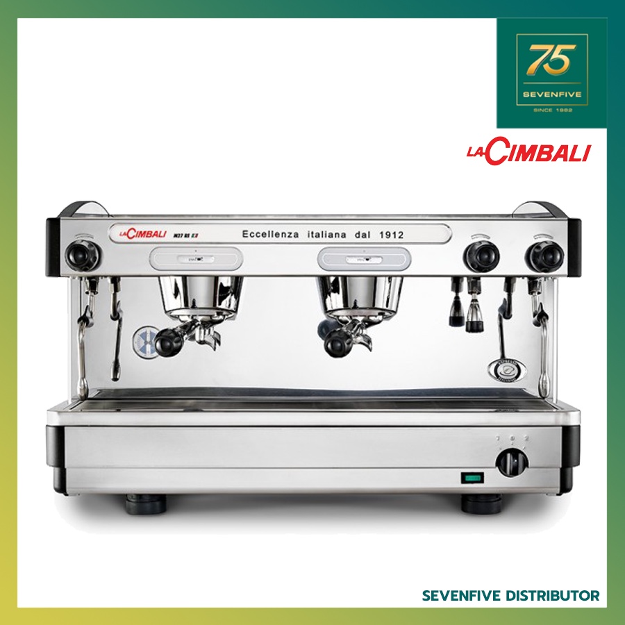 LA CIMBALI เครื่องชงกาแฟ เครื่องทำกาแฟ Semi-Automatic 2 หัว LAC1-M27 RE C2