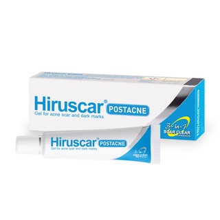 Hiruscar Post acne Gel ฮีรูสการ์ โพสต์แอคแน่ เจลลดรอยแผลเป็น จากสิว รอยสิวหลุม รอยดำ รอยแดง ขนาด 10 กรัม (12791)