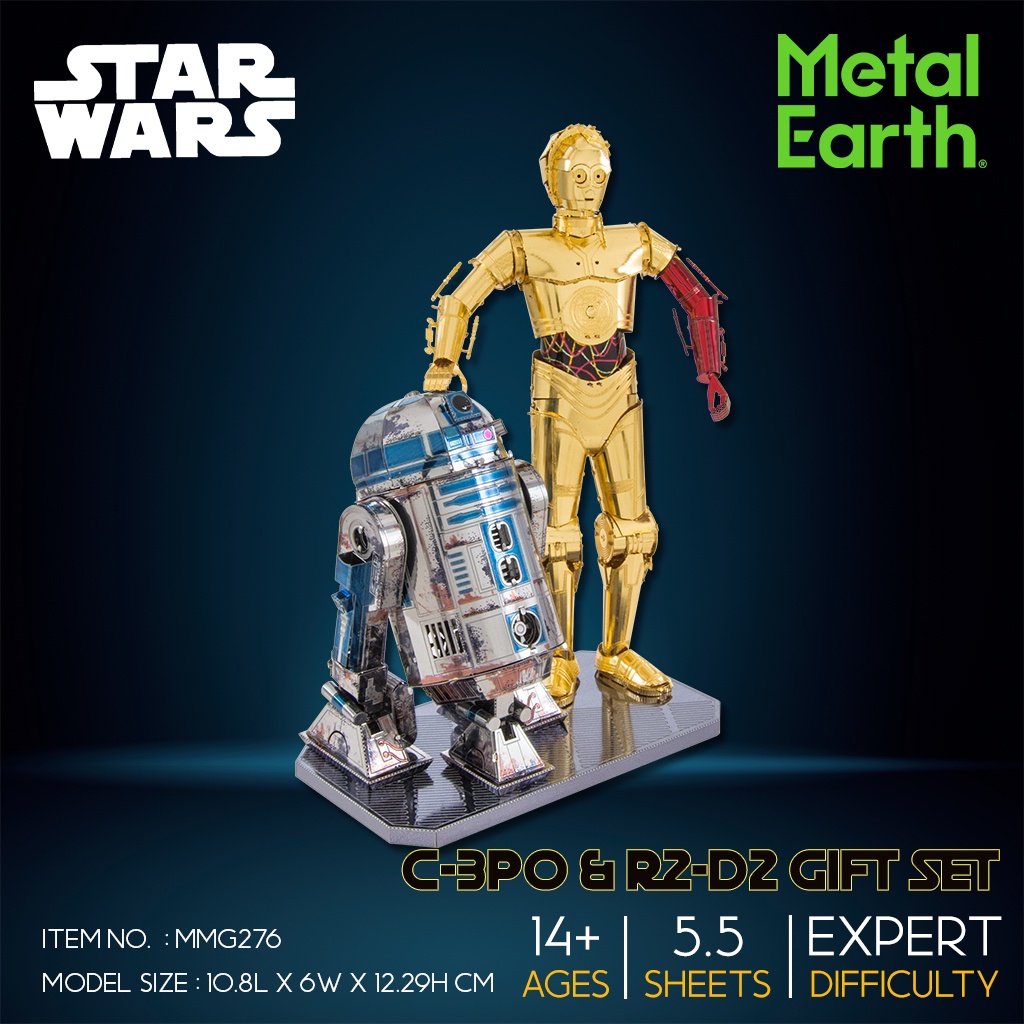 Model Stainless Star Wars R2-D2 & C-3PO Gift Box  MMG276