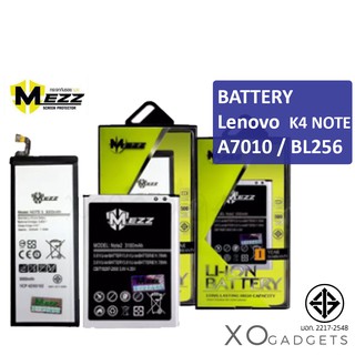 Mezz แบตเตอร์รี่ LENOVO A7010 / K4 Note / BL256 batt แบตK4note / battK4NOTE lenovok4note มี มอก. รับประกัน1ปี